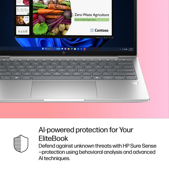 HP EliteBook 6 G1i, Intel Core Ultra 7, 33.8 cm (13.3"), 1920 x 1200 pixels, 32 GB, 512 GB, Windows 11 Pro