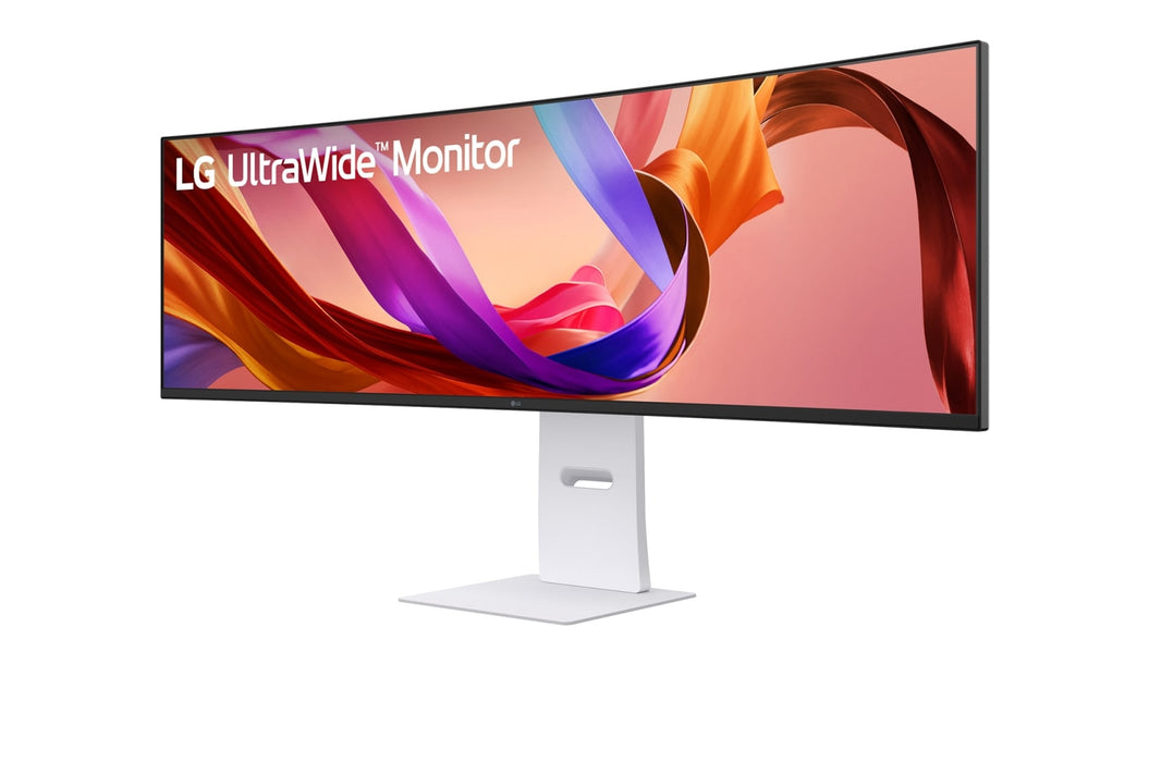 LG 49U950A-W, 124.5 cm (49"), 5120 x 1440 pixels, Dual QHD, LED, 5 ms, Black, White