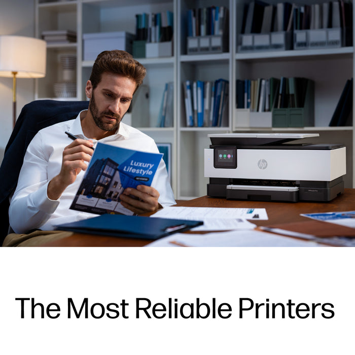 HP OfficeJet Pro 8132e Wireless All-in-One Color Printer, Instant Ink; Two-sided printing, Thermal inkjet, Colour printing, 4800 x 1200 DPI, A4, Direct printing, Grey