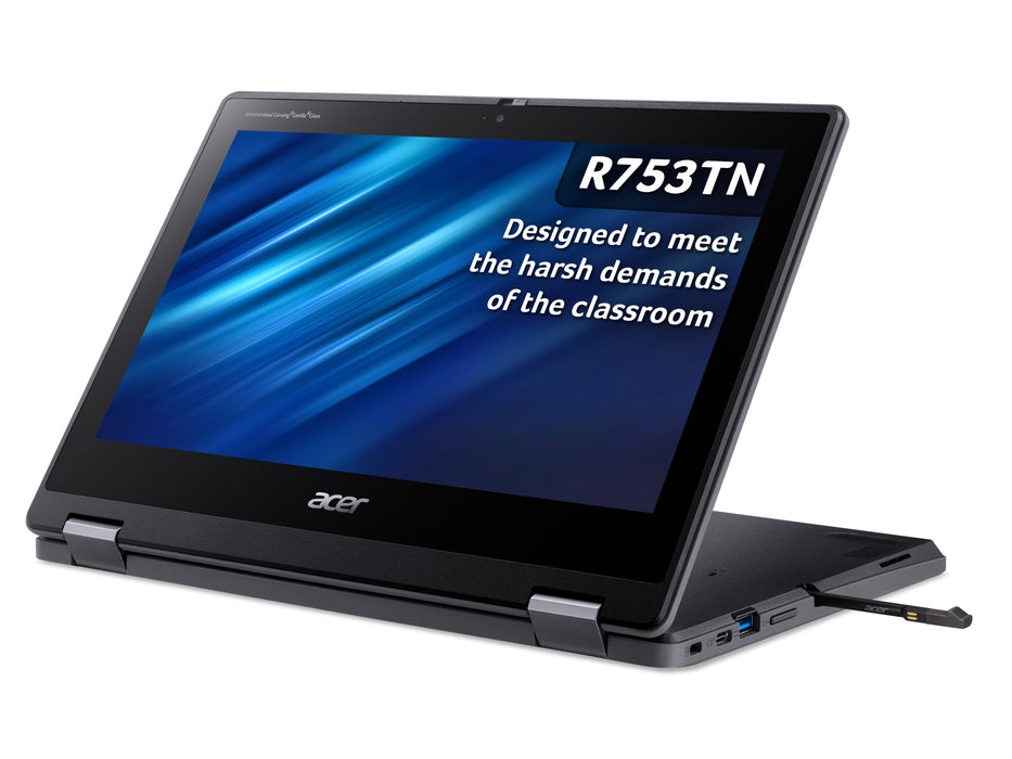 Acer Chromebook Spin 511 R753TN 11.6" HD IPS Touchscreen Celeron N4500 4GB 64GB, Intel® Celeron®, 1.1 GHz, 29.5 cm (11.6"), 1366 x 768 pixels, 4 GB, 64 GB