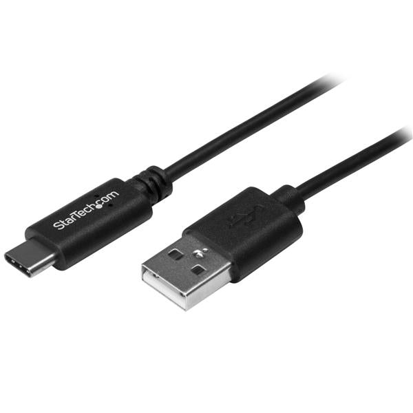 StarTech.com 6.6ft (2m) USB-A to USB-C Charging Cable, Charge & Sync, 3A, USB 2.0, USB-IF Certified - USB Charging Cord, 2 m, USB A, USB C, USB 2.0, 0.48 Gbit/s, Black