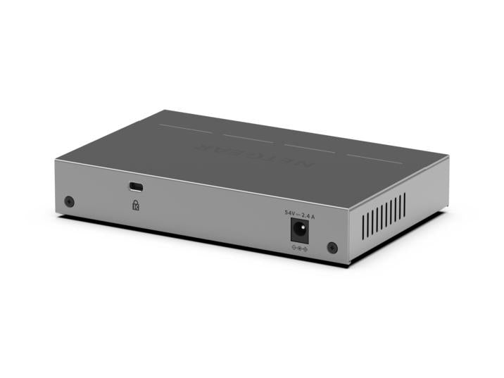 NETGEAR GS108EPP, Unmanaged, Gigabit Ethernet (10/100/1000), Full duplex, Power over Ethernet (PoE), Desktop/Wall-Mounting