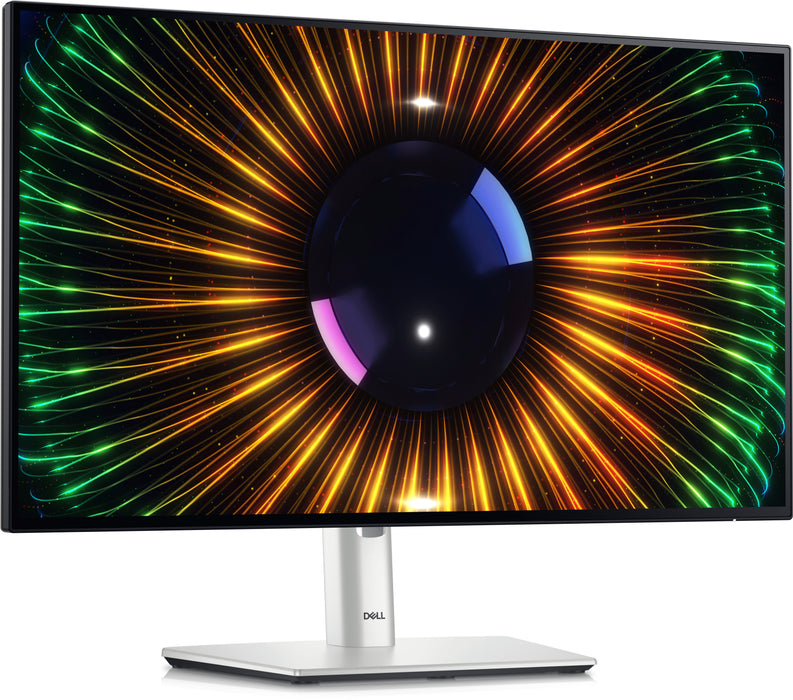 DELL UltraSharp U2424H, 60.5 cm (23.8"), 1920 x 1080 pixels, Full HD, LCD, 8 ms, Black, Silver