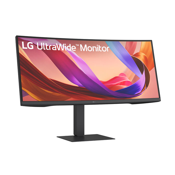 LG 34" IPS Ultrawide QHD Monitor, 86.4 cm (34"), 3440 x 1440 pixels, UltraWide Quad HD, LCD, 5 ms, Black