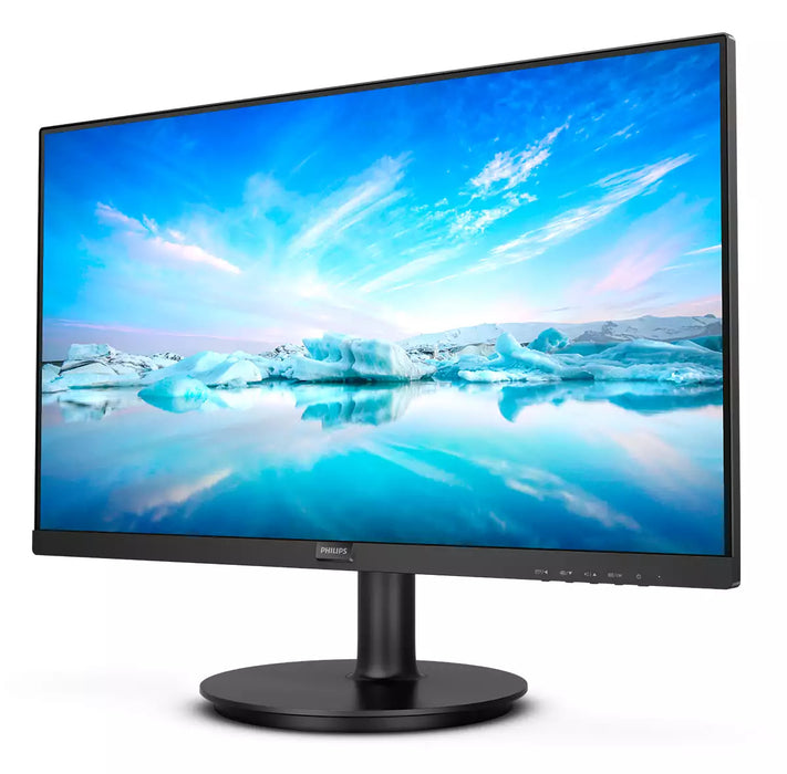 Philips V Line 222V8LA/00, 54.6 cm (21.5"), 1920 x 1080 pixels, Full HD, LCD, 4 ms, Black