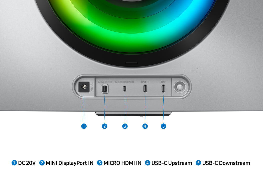 Samsung LS34BG850SUXXU, 86.4 cm (34"), 3440 x 1440 pixels, UltraWide Quad HD, OLED, 0.1 ms, Silver
