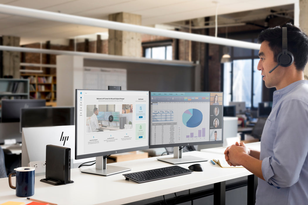 HP EliteOne 800 G6, 60.5 cm (23.8"), Full HD, Intel® Core™ i5, 8 GB, 256 GB, Windows 11 Pro