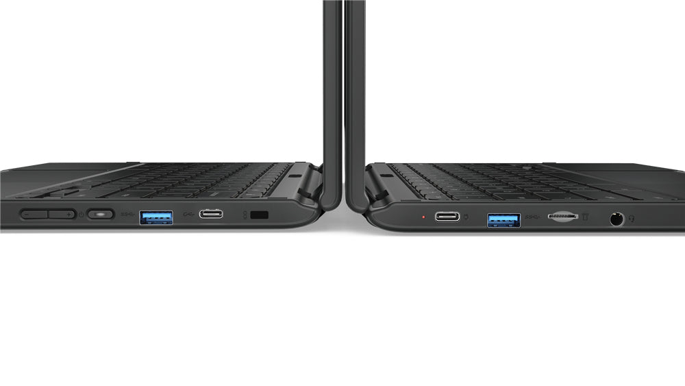 Lenovo 500e Chromebook 2nd Gen, Intel® Celeron® N, 1.1 GHz, 29.5 cm (11.6"), 1366 x 768 pixels, 8 GB, 64 GB