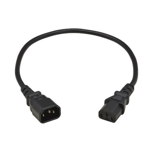Eaton P004-P5M-EU, 0.5 m, IEC C13, IEC C14, H05VV-F, 250 V, 10 A