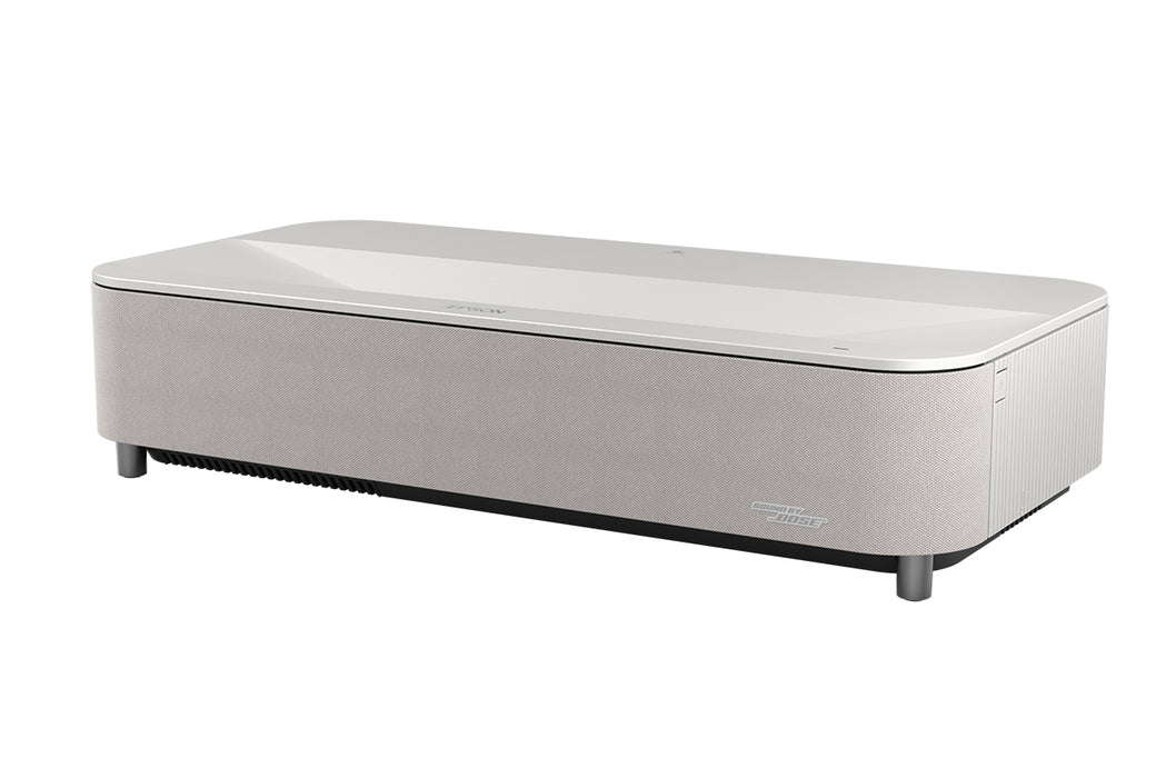 Epson Lifestudio Grand Plus EH-LS970W - Diamond White, 4000 ANSI lumens, 3LCD, UHD 4K (3840x2160), 2000:1, 16:9, 2032 - 3810 mm (80 - 150")