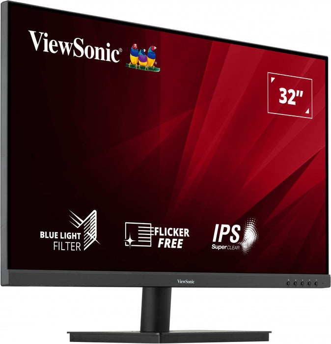 Viewsonic VA VA3209-MH, 81.3 cm (32"), 1920 x 1080 pixels, Full HD, 4 ms, Black