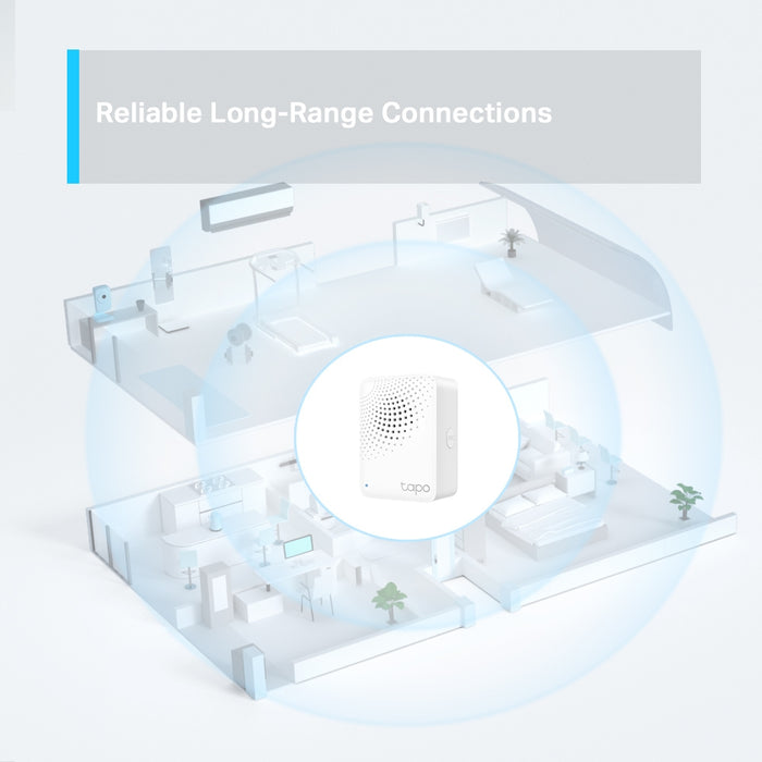TP-Link Tapo Smart IoT Hub with Chime, White, IoT Hub