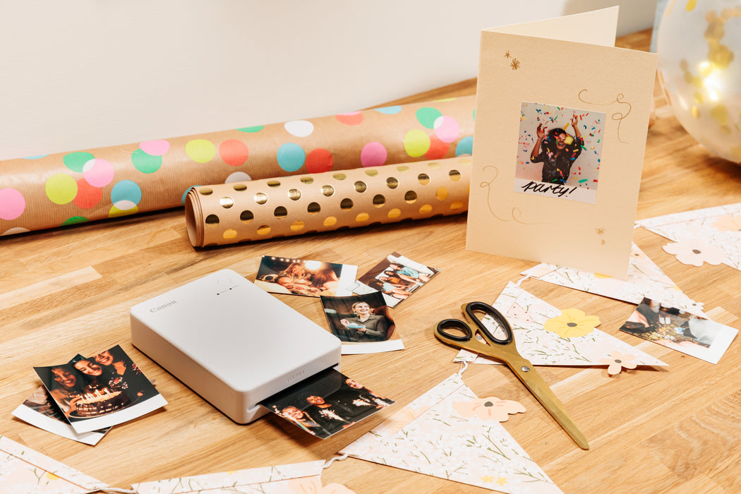 Canon SELPHY QX20 BK, Dye-sublimation, 287 x 287 DPI, 2.8" x 3.3" (7.2x8.5cm), Borderless printing, Wi-Fi, Bluetooth