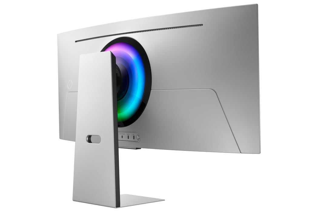 Samsung LS34BG850SUXXU, 86.4 cm (34"), 3440 x 1440 pixels, UltraWide Quad HD, OLED, 0.03 ms, Silver