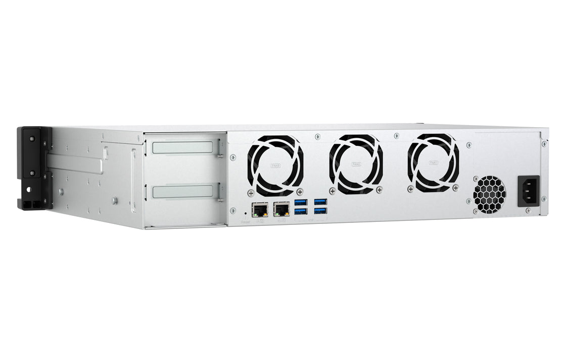QNAP TS-855EU-8G, NAS, Rack (2U), Intel Atom®, C5125, 8 GB, DDR4