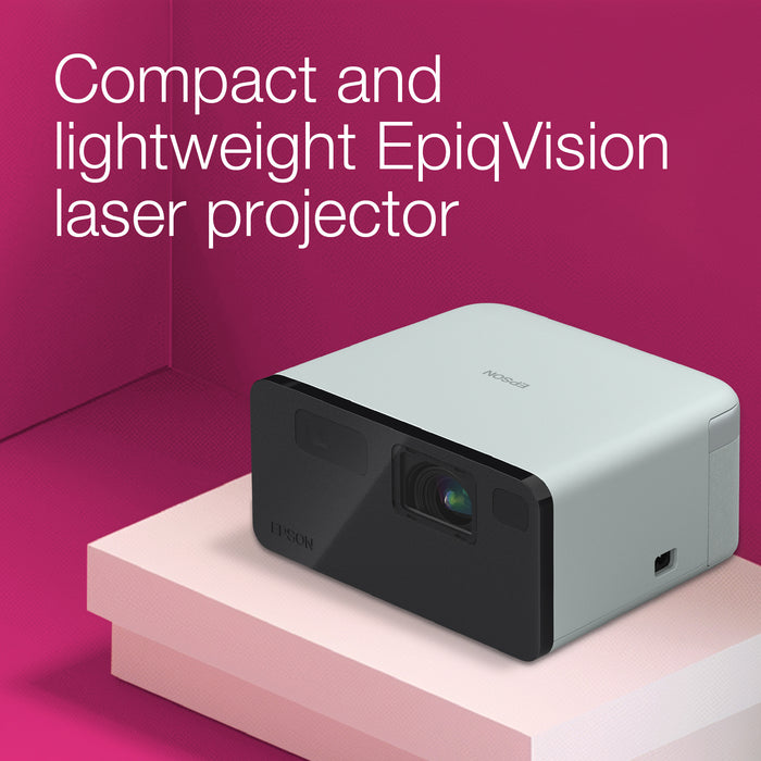 Epson EF-21G, 1000 ANSI lumens, 3LCD, 1080p (1920x1080), 5000000:1, 16:9, 762 - 3810 mm (30 - 150")