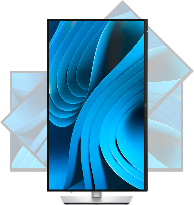 DELL Pro Plus P2725DE, 68.6 cm (27"), 2560 x 1440 pixels, Quad HD, LCD, 8 ms, Black, Silver