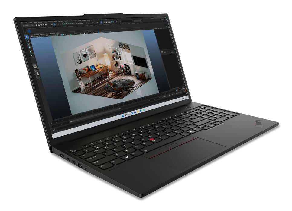 Lenovo ThinkPad P16s Gen 3 (Intel), Intel Core Ultra 7, 40.6 cm (16"), 1920 x 1200 pixels, 32 GB, 1 TB, Windows 11 Pro