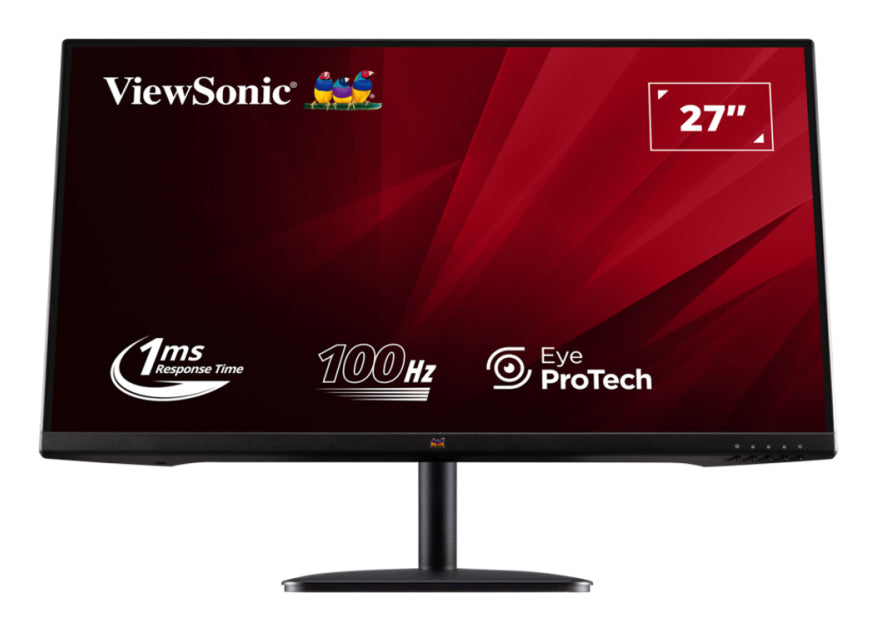 Viewsonic VA2732-H-2, 68.6 cm (27"), 1920 x 1080 pixels, Full HD, LED, 1 ms, Black