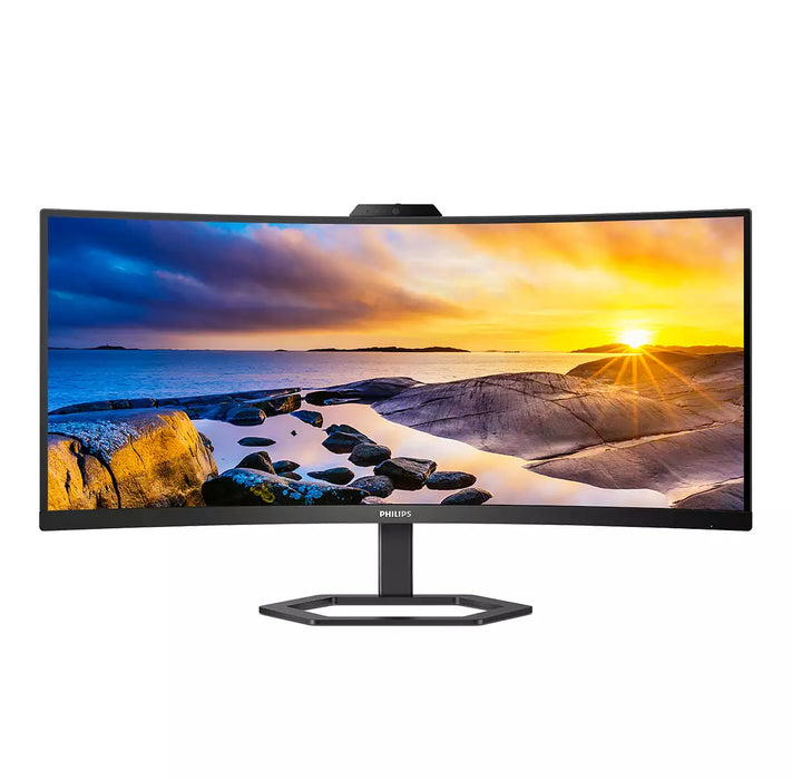 Philips 5000 series 34E1C5600HE/00, 86.4 cm (34"), 3440 x 1440 pixels, 4K Ultra HD, LED, 4 ms, Black