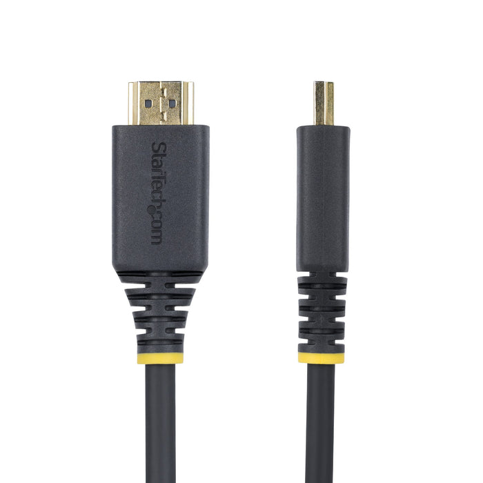 StarTech 8ft (2.4m) Premium Certified High Speed HDMI Cable, 4K 60Hz/1440p 144Hz, 18Gbps, UHD HDMI 2.0 Cord, TPE Jacket