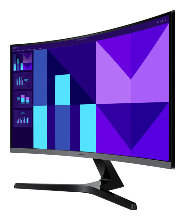 Samsung 27" S39GD Full HD Curved Monitor, 68.6 cm (27"), 1920 x 1080 pixels, Full HD, LCD, 4 ms, Black