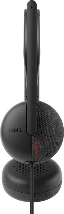 DELL Pro Wired Headset - WH3024, Wired, Office/Call center, 20 - 20000 Hz, 110 g, Headset, Black