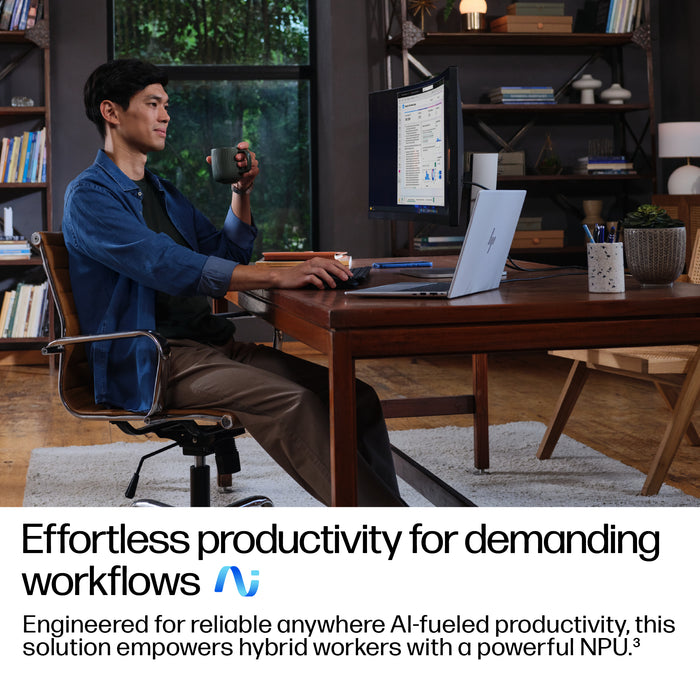 HP EliteBook 8 G1i Next Gen AI Wolf Pro Security Edition, Intel Core Ultra 5, 35.6 cm (14"), 1920 x 1200 pixels, 32 GB, 512 GB, Windows 11 Pro