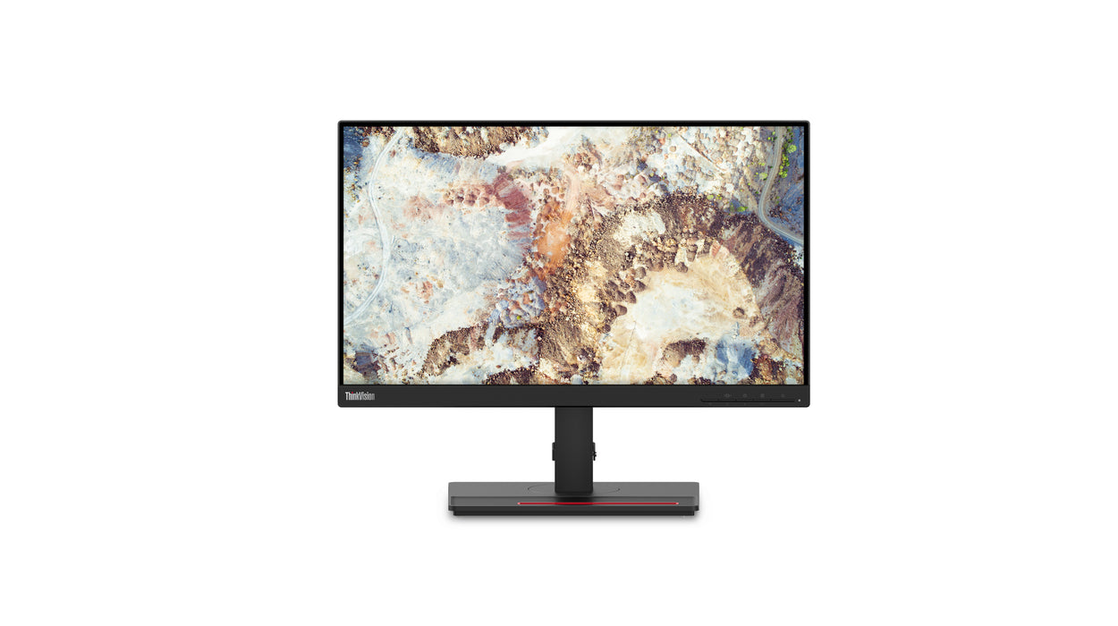 Lenovo ThinkVision T22i-20, 54.6 cm (21.5"), 1920 x 1080 pixels, Full HD, LED, 6 ms, Black