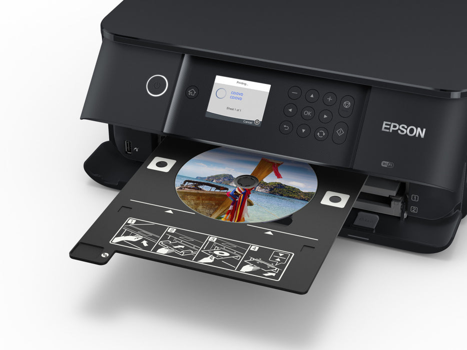 Epson Expression Premium XP-6100, Inkjet, Colour printing, 5760 x 1440 DPI, A4, Direct printing, Black