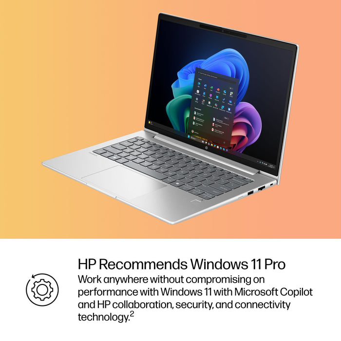 HP ProBook 4 G1q Next Gen AI PC, Qualcomm Snapdragon, 35.6 cm (14"), 1920 x 1200 pixels, 16 GB, 512 GB, Windows 11 Pro