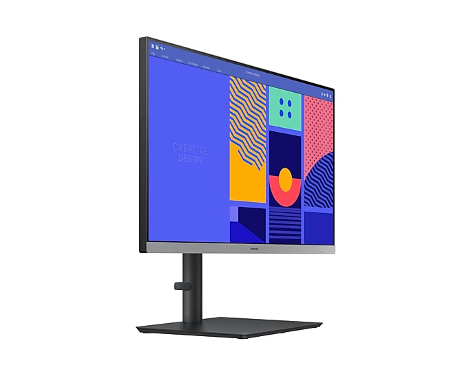 Samsung LS24C432GAU, 61 cm (24"), 1920 x 1080 pixels, Full HD, LED, 4 ms, Black