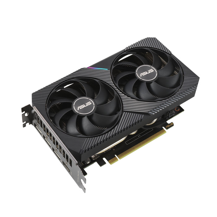 ASUS Dual -RTX3060-O12G-V2, GeForce RTX 3060, 12 GB, GDDR6, 192 bit, 7680 x 4320 pixels, PCI Express 4.0