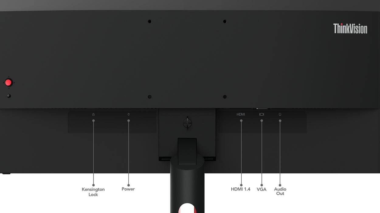 Lenovo ThinkVision S24i-30, 60.5 cm (23.8"), 1920 x 1080 pixels, Full HD, LED, 6 ms, Black