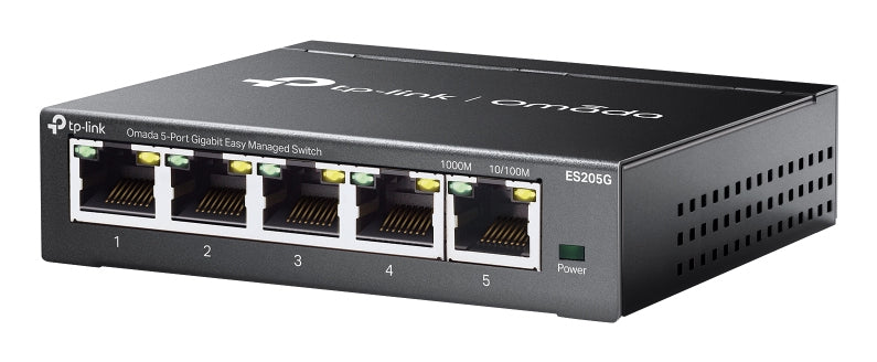 TP-Link Omada 5-Port Gigabit Easy Managed Switch, Managed, Gigabit Ethernet (10/100/1000), Wall mountable