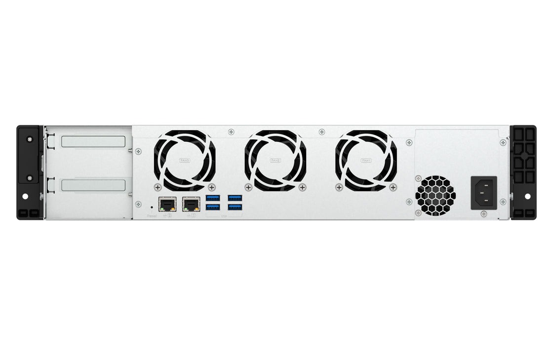 QNAP TS-855EU-8G, NAS, Rack (2U), Intel Atom®, C5125, 8 GB, DDR4