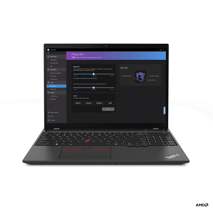 Lenovo ThinkPad T16 Gen 2 (AMD), AMD Ryzen™ 7 PRO, 3.3 GHz, 40.6 cm (16"), 1920 x 1200 pixels, 16 GB, 512 GB