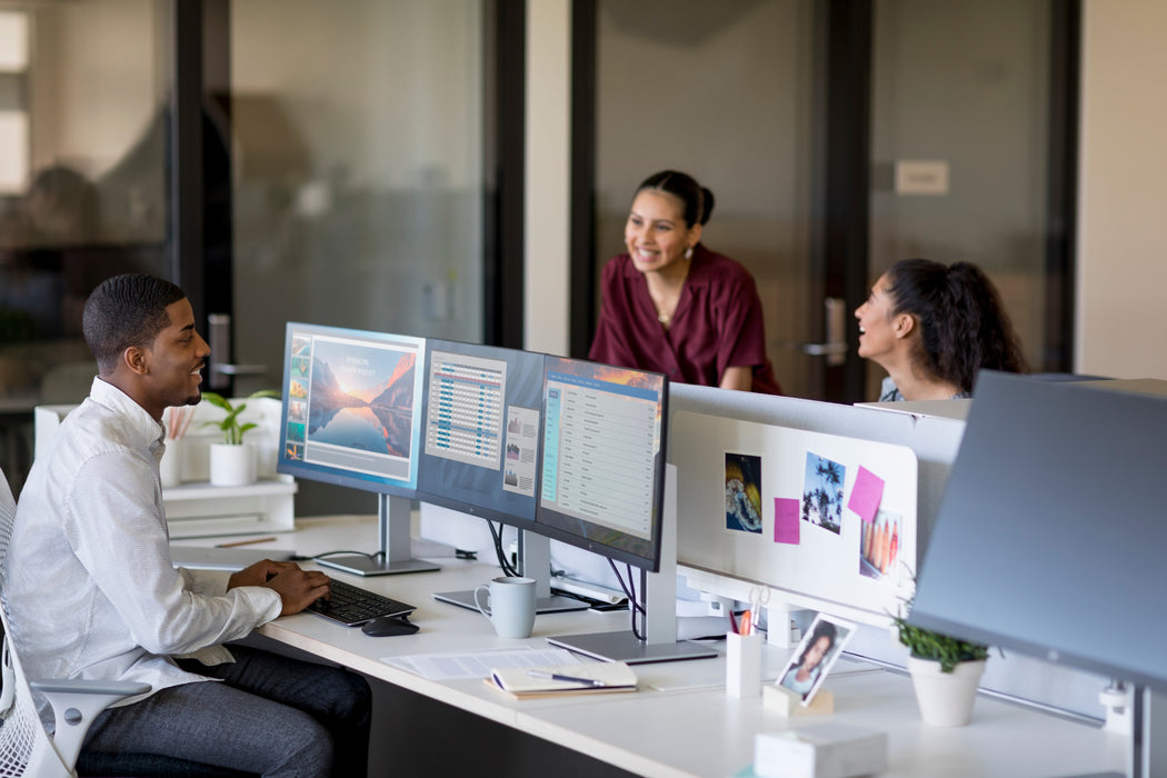 HP E-Series E27q G4 QHD Monitor, 68.6 cm (27"), 2560 x 1440 pixels, Quad HD, LCD, 5 ms, Black