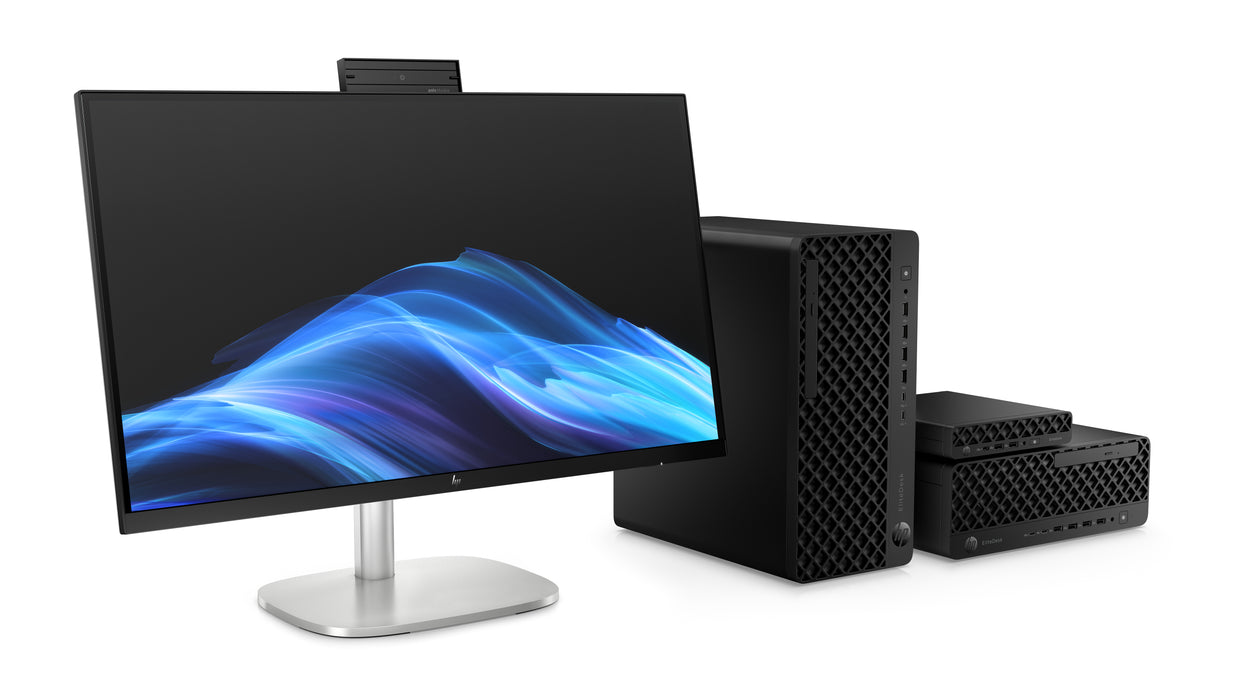 HP EliteStudio 8 All-in-One G1i 27 inch Desktop AI PC, 68.6 cm (27"), Quad HD, Intel Core Ultra 7, 24 GB, 512 GB, Windows 11 Pro