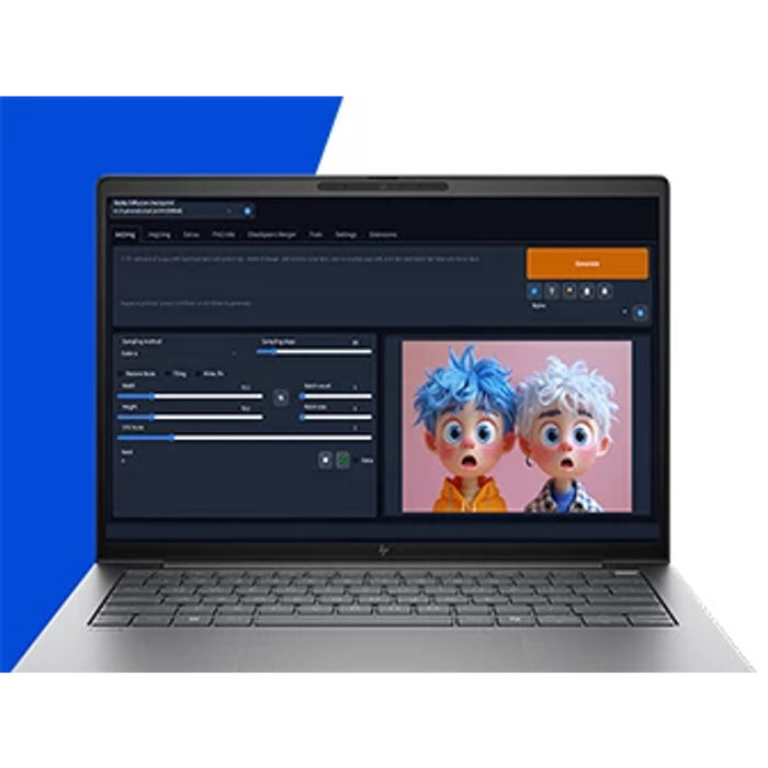 HP ZBook 8 G1i Data Science, Intel Core Ultra 7, 35.6 cm (14"), 1920 x 1200 pixels, 16 GB, 512 GB, Windows 11 Pro