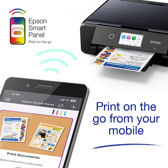Epson Expression Photo XP-980, Inkjet, Colour printing, 5760 x 1440 DPI, A3, Direct printing, Black