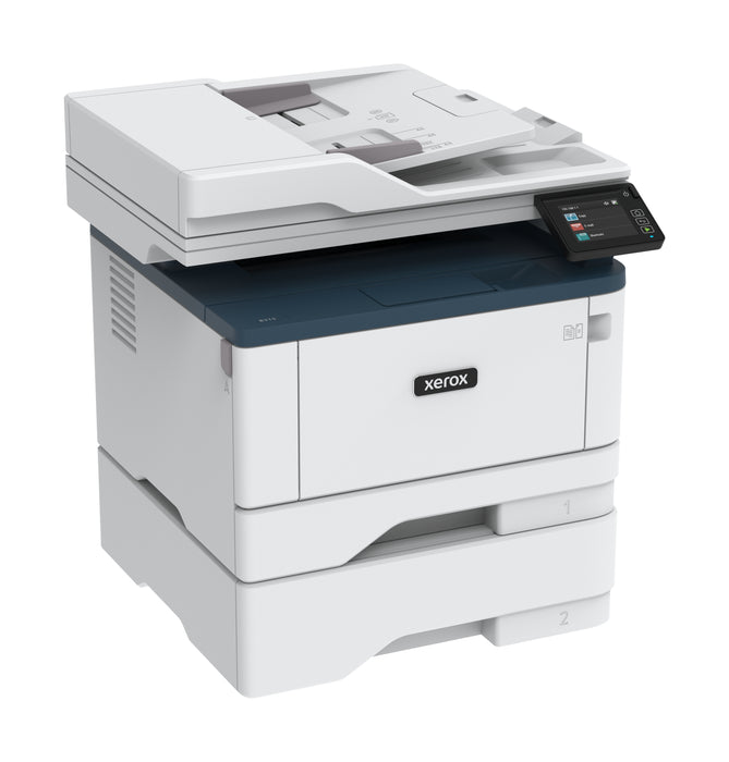 Xerox B315 A4 40ppm Wireless Duplex Copy/Print/Scan/Fax PS3 PCL5e/6 2 Trays 350 Sheets UK, Laser, Mono printing, 2400 x 2400 DPI, A4, Direct printing, Blue, White