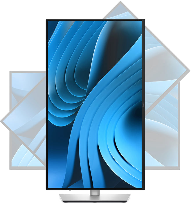 DELL Pro Plus P2725D, 68.6 cm (27"), 2560 x 1440 pixels, Quad HD, LCD, 8 ms, Black, Silver