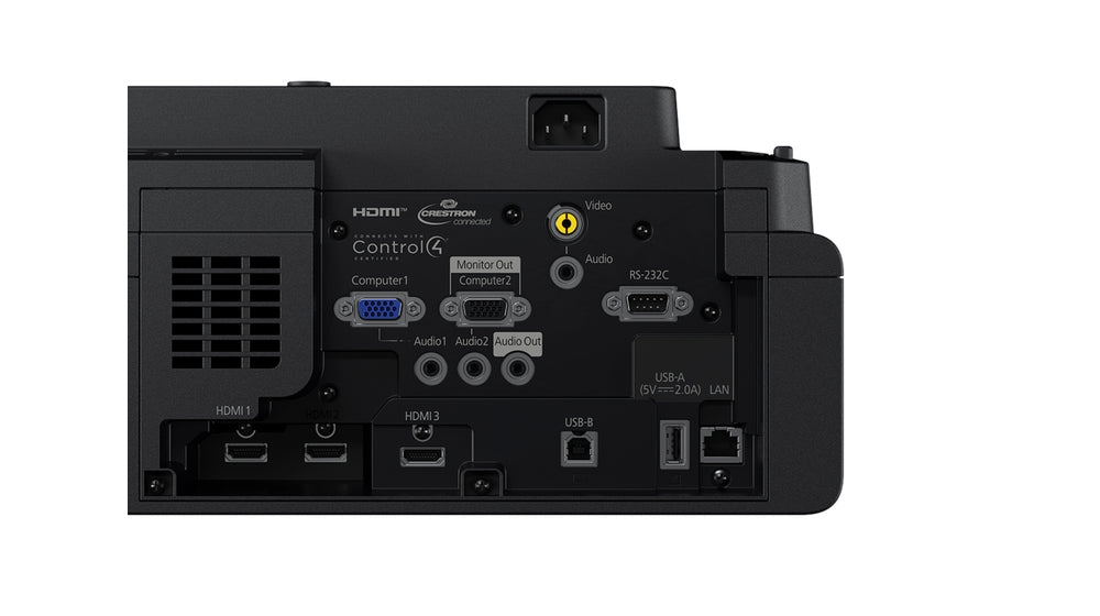 Epson EB-775F, 4100 ANSI lumens, 3LCD, 1080p (1920x1080), 2500000:1, 16:9, 1524 - 3810 mm (60 - 150")