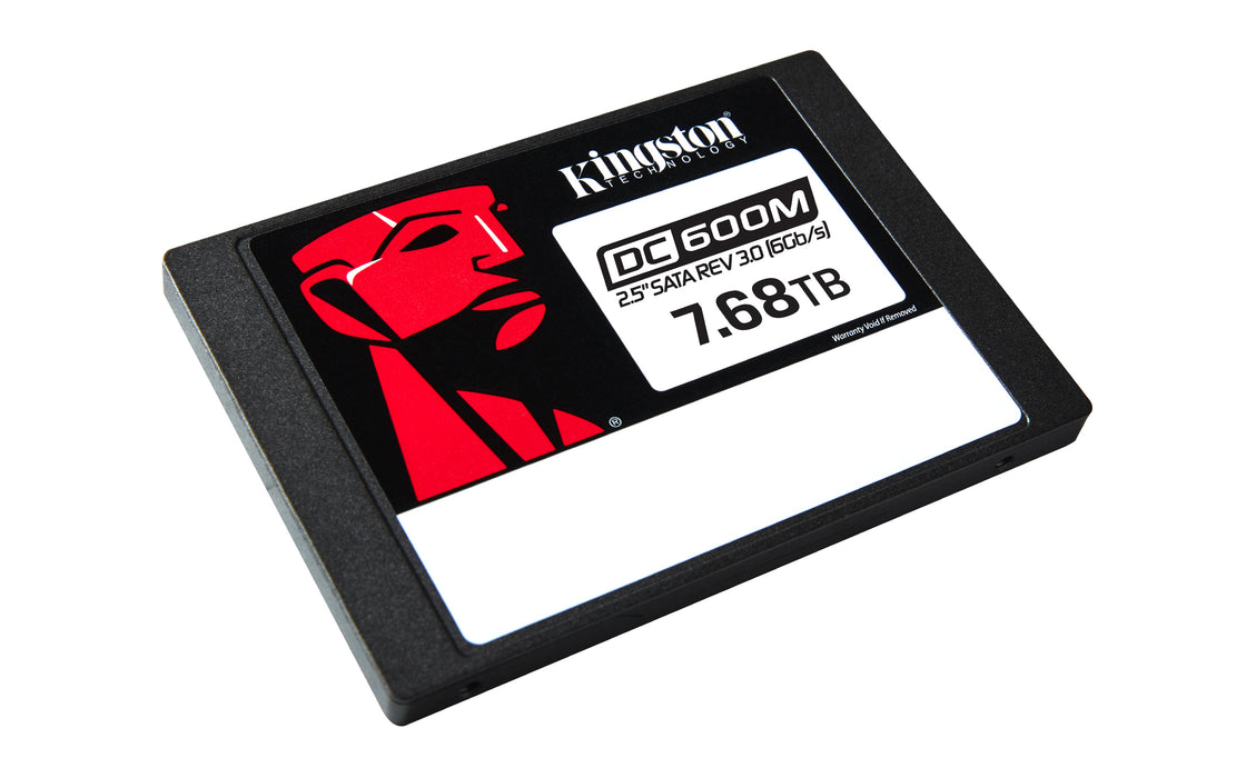 Kingston Technology 7680G DC600M (Mixed-Use) 2.5” Enterprise SATA SSD, 7.68 TB, 2.5", 560 MB/s, 6 Gbit/s