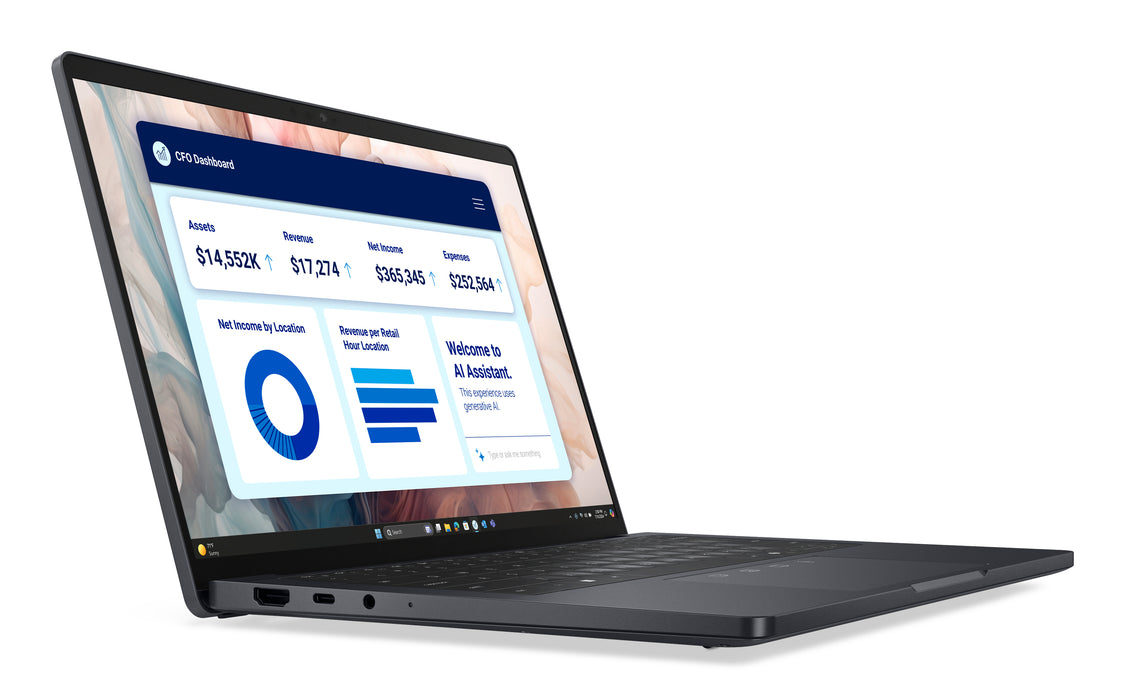 DELL Pro 13 Premium PA13250, Intel Core Ultra 7, 33.8 cm (13.3"), 2560 x 1600 pixels, 32 GB, 512 GB, Windows 11 Pro