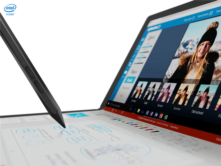 Lenovo ThinkPad X1 Fold Gen 1, Intel Core with Intel Hybrid Technology, 1.4 GHz, 33.8 cm (13.3"), 2048 x 1536 pixels, 8 GB, 512 GB