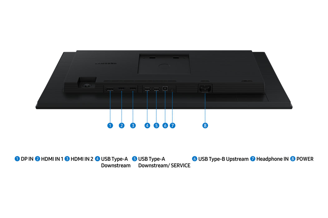 Samsung 24" S40GD Full HD Monitor, 61 cm (24"), 1920 x 1080 pixels, Full HD, LCD, 5 ms, Black