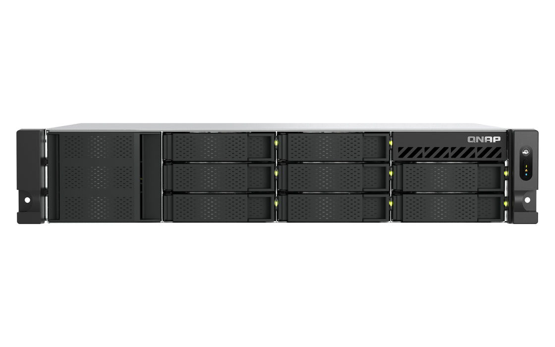 QNAP TS-855EU-8G, NAS, Rack (2U), Intel Atom®, C5125, 8 GB, DDR4