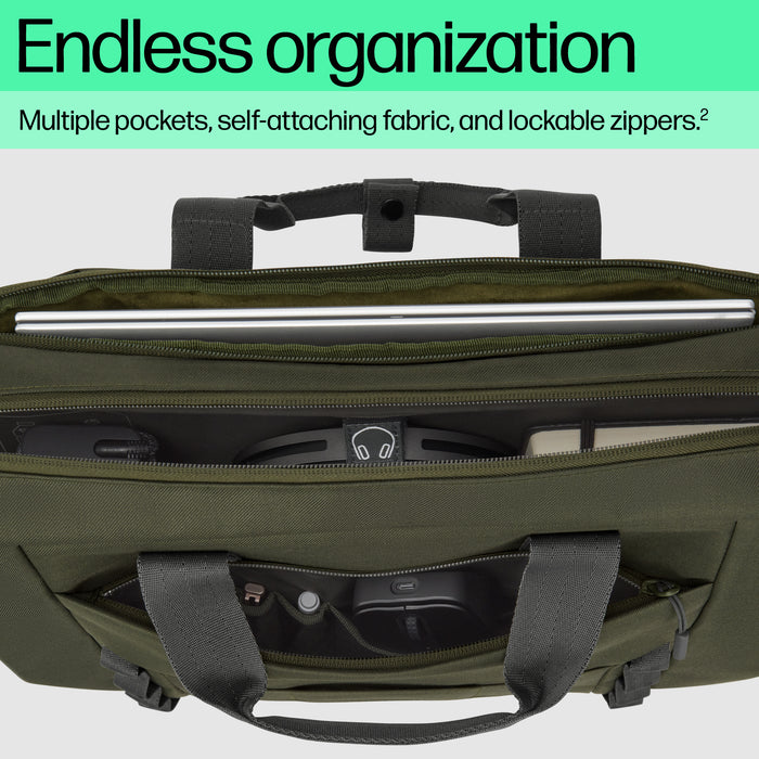 HP 15.6-inch Modular Laptop Bag, Messenger case, 39.6 cm (15.6"), 1.14 kg